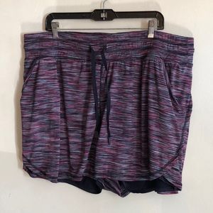 Lane Bryant Space Dye Livi Athletic Shorts